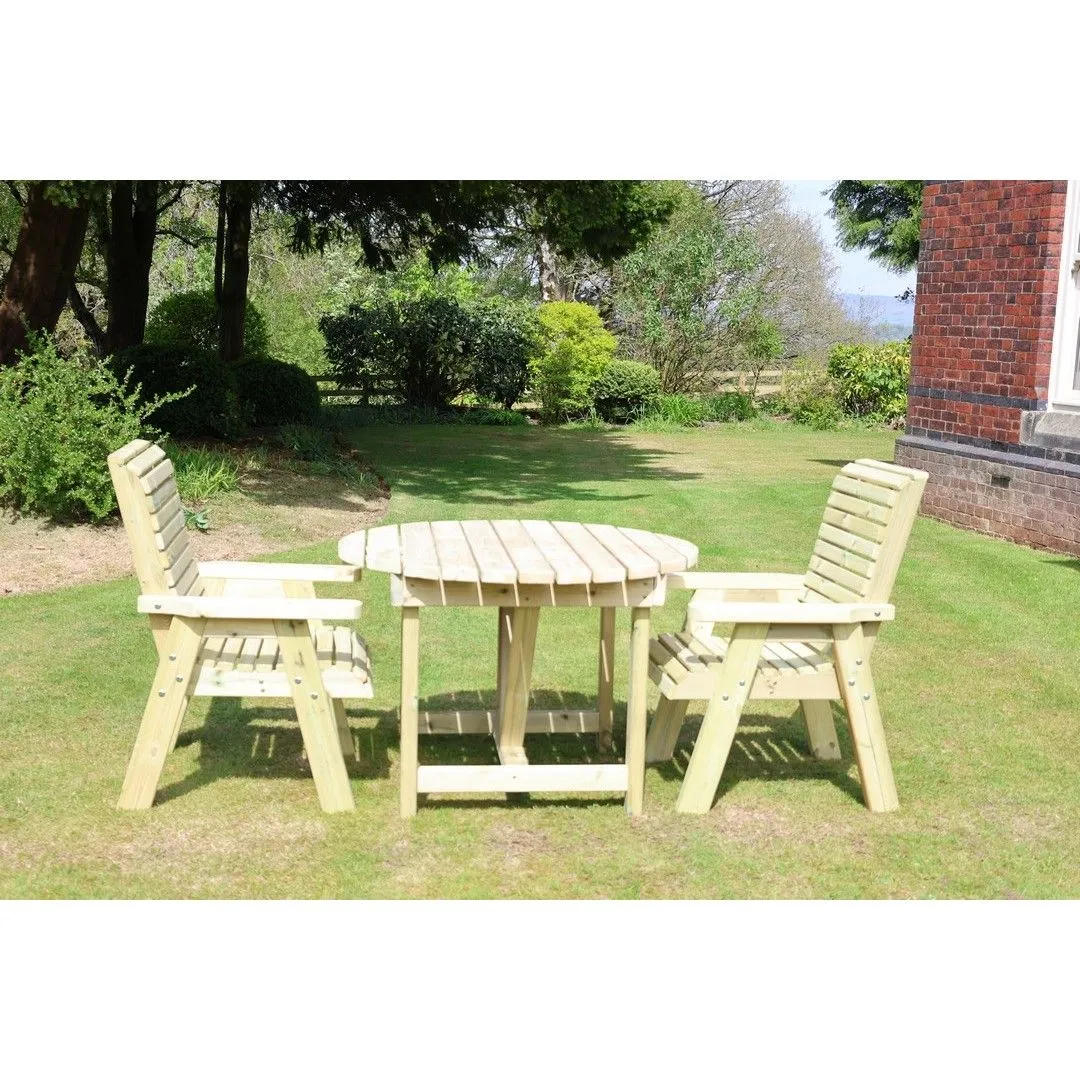Churnet Valley Garden Furniture Ltd Tall Garden Store Tool Shed - Timber - L80 x W80 x H183 cm - Partially Assembled in Brown