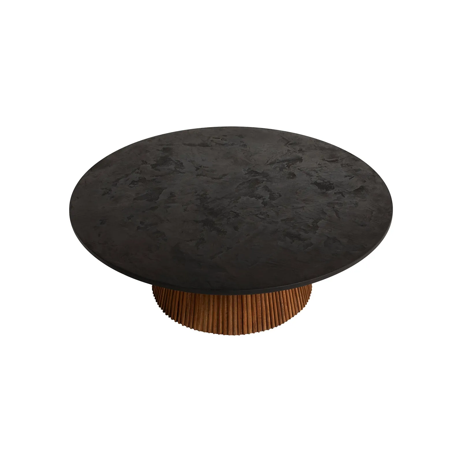 Trinidad Large Round Coffee Table, Round, Teak Wood | Barker & Stonehouse 6