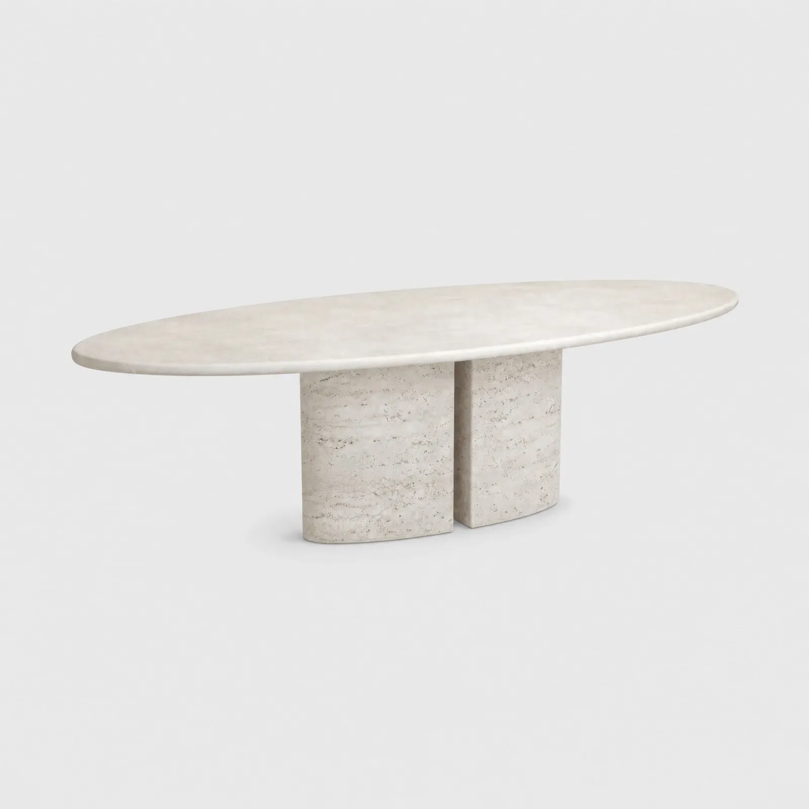 Valdez Dining Table 220X110X75Cm, Neutral Ceramic | Barker & Stonehouse