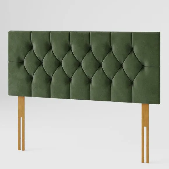Olivier Plush Velvet Headboard 2