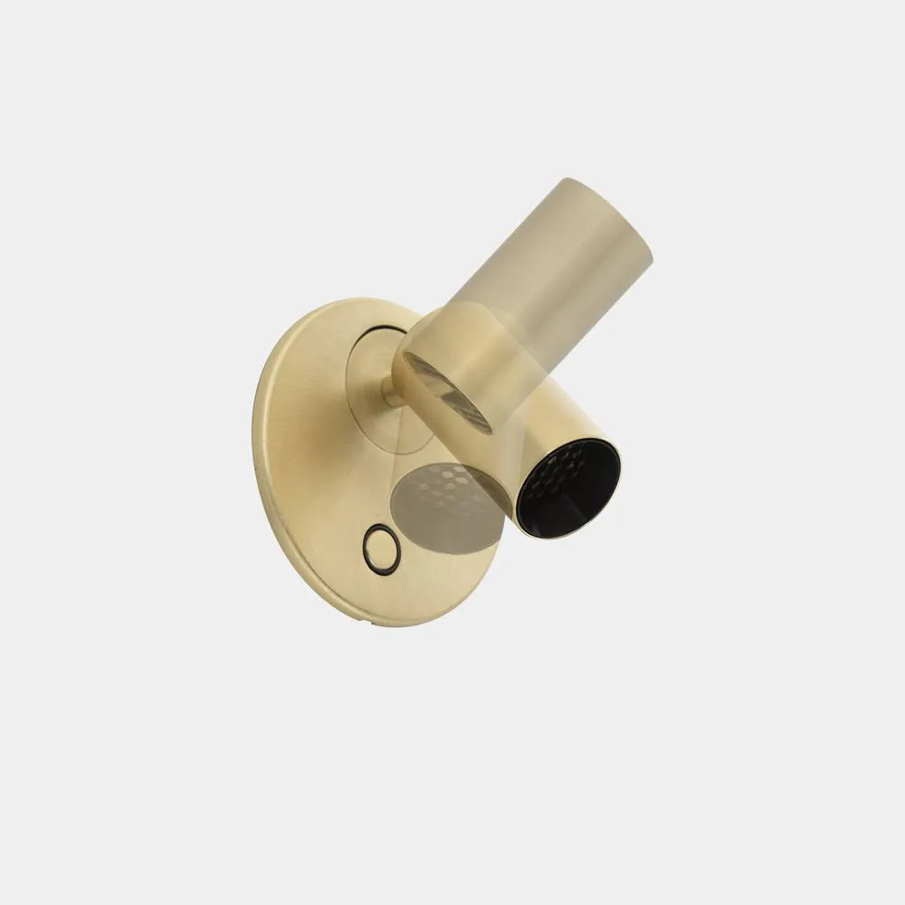 Netlighting Chic Reading Wall Light Matte Gold LED 3.9W 2700K Touch Dimming 2