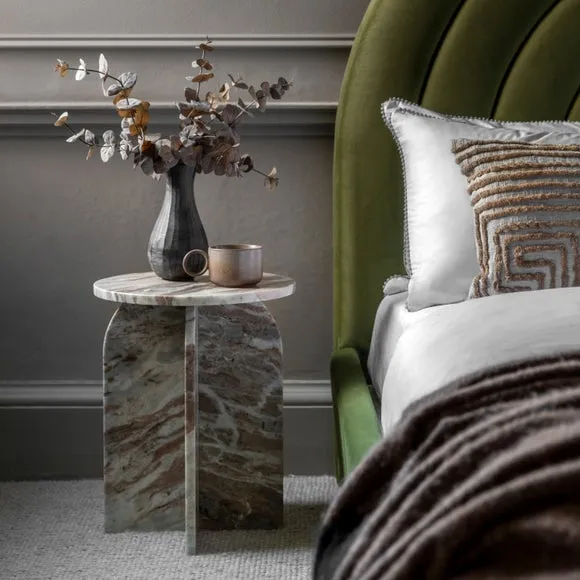 Amora Solid Marble Side Table 1