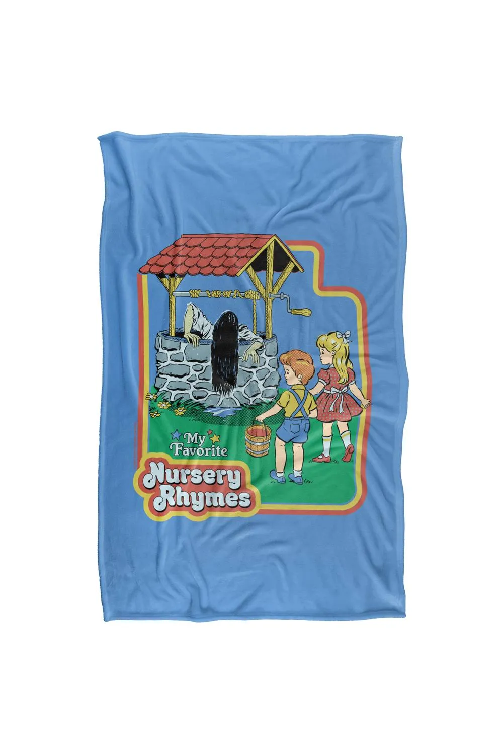Steven Rhodes Nursery Rhymes Silky Touch Super Soft Throw Blanket