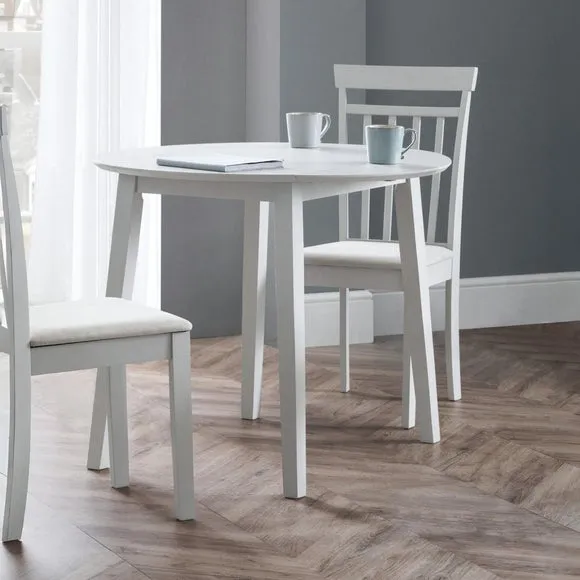 Coast Dropleaf Dining Table with 2 Coast Dining Chairs 2