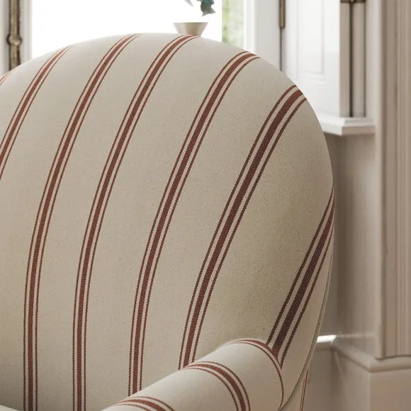 Petit Folkstone Stripe Armchair 3