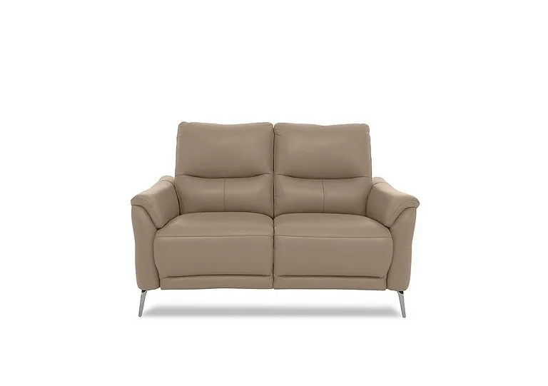 Daytona 2 Seater Leather Sofa - Barley
