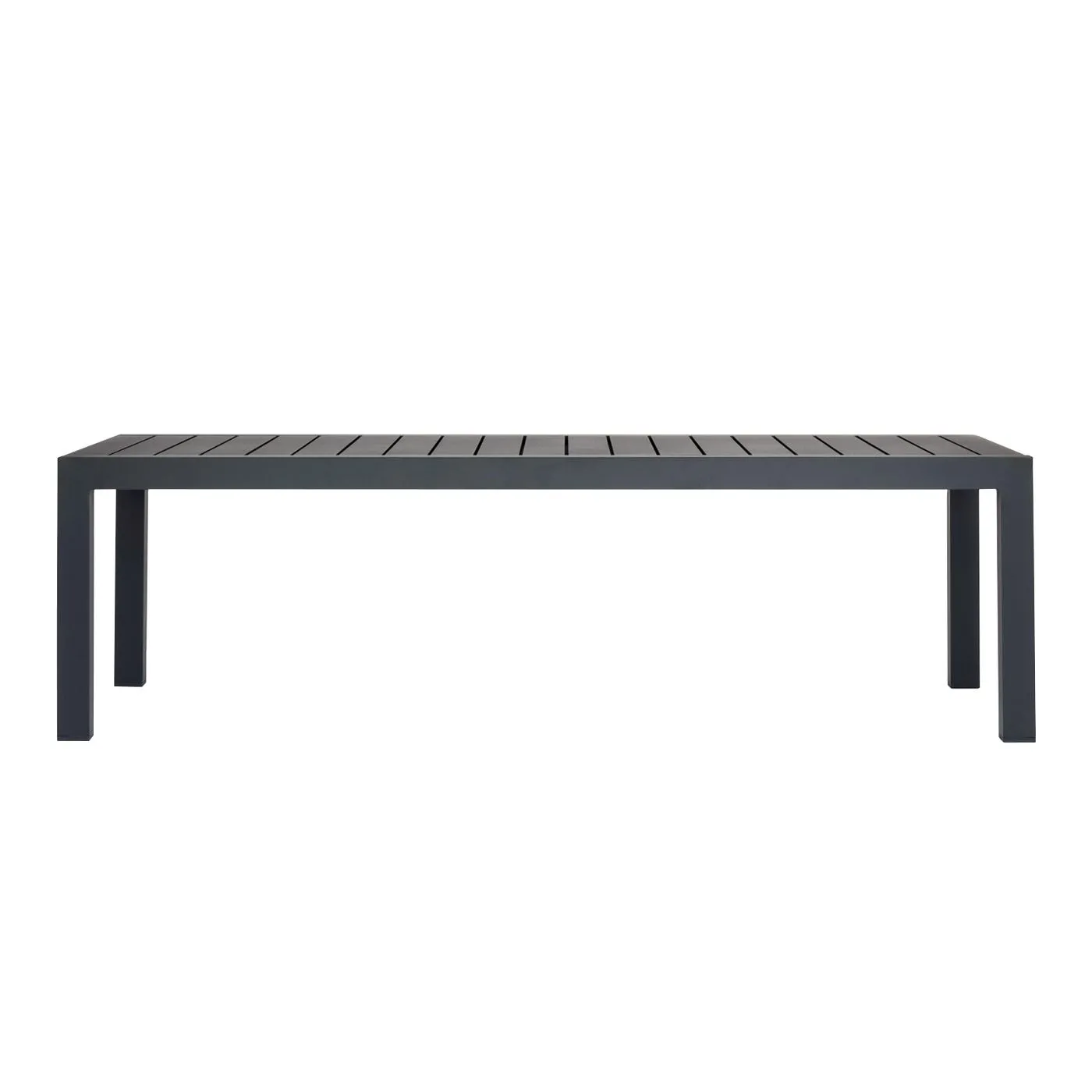 Case Eos Outdoor Bench in Black 2