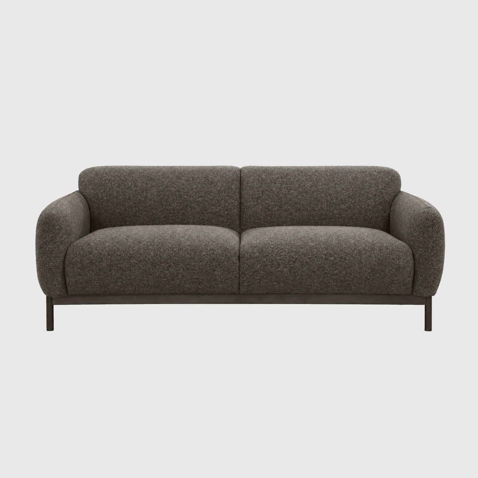 Connie 3 Seater Sofa, Brown Fabric | Barker & Stonehouse 1