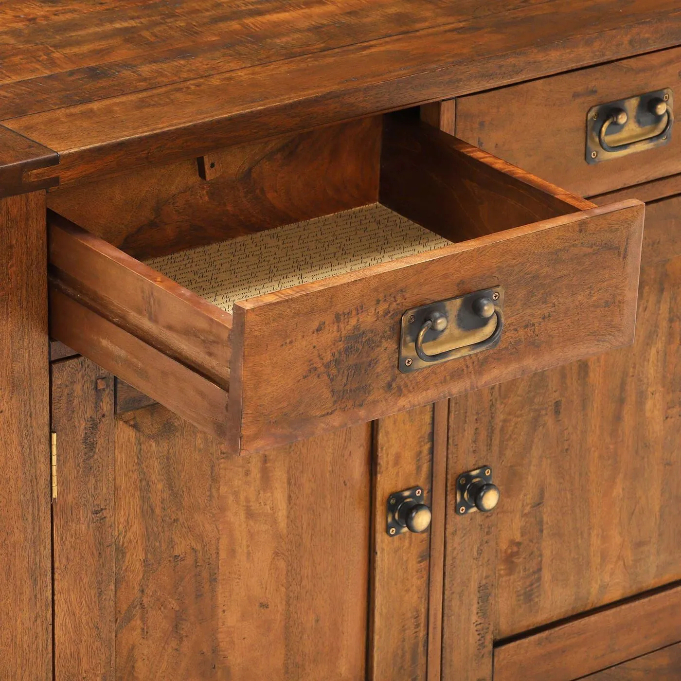New Frontier Narrow Sideboard, Mango Wood | Barker & Stonehouse 6
