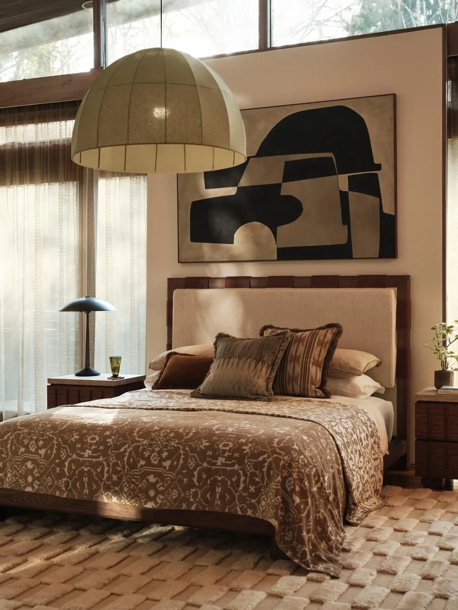 Barnaby Bed, Super King, Linen