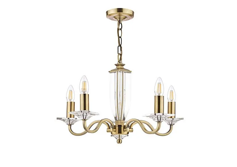 Carson 5 Arm Chandelier