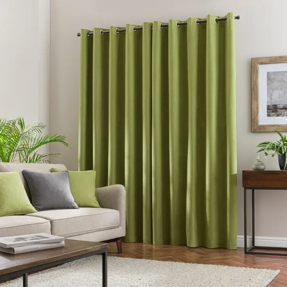 Luna Brushed Eyelet Curtains (Blackout Available) 4