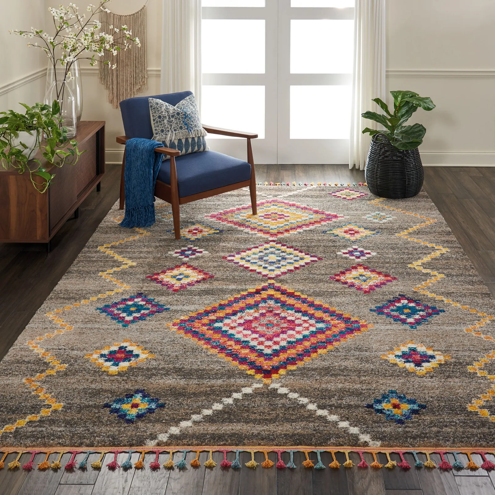 Nomad 5 Rug Grey