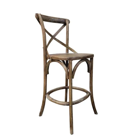 Emmie Counter Height Stool, Solid Oak 4