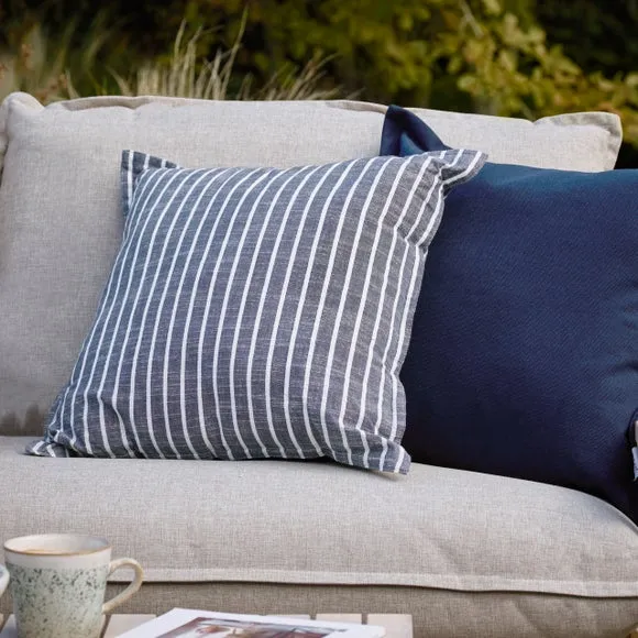 Holmfirth Canva Outdoor Square Cushion 6