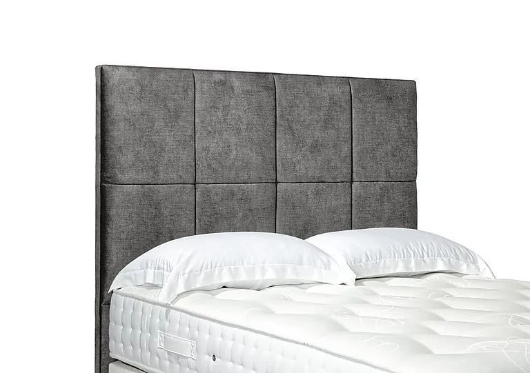 Artisan Collection Titan High Floor Standing Headboard - Single - Daytona Pebble