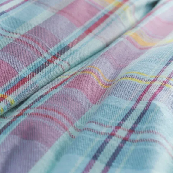 Applecross Check 100% Brushed Cotton Duvet Cover & Pillowcase Set 3