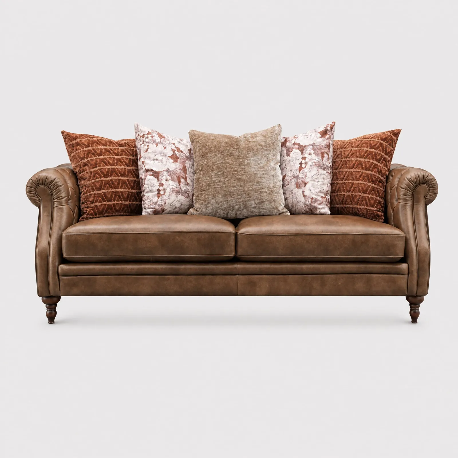 Norcot 3 Seater Sofa Scatter Back Fabric | Barker & Stonehouse