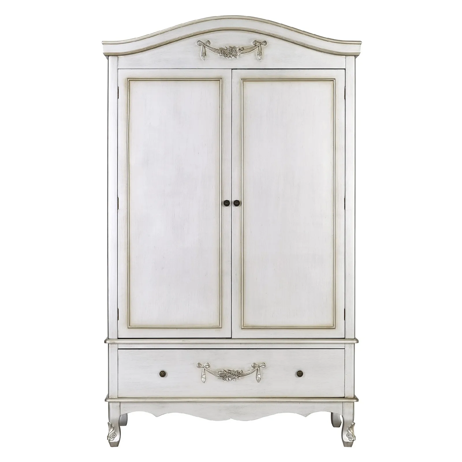 Toulouse Gents Wardrobe Silver