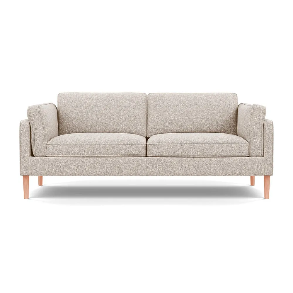 Heal's Sonno 3 Str Sofa Loop Boucle Taupe Natural Feet 1