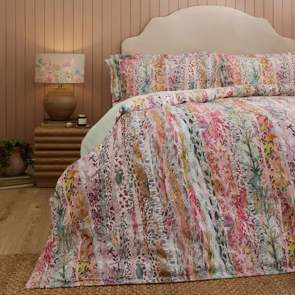 Whimsical Tale 100% Cotton Duvet Cover and Pillowcase Set