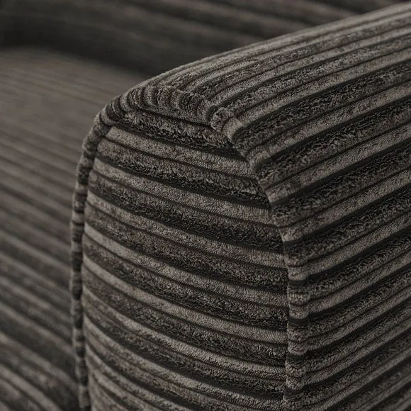 Blake Horizontal Jumbo Cord Snuggle Chair 5