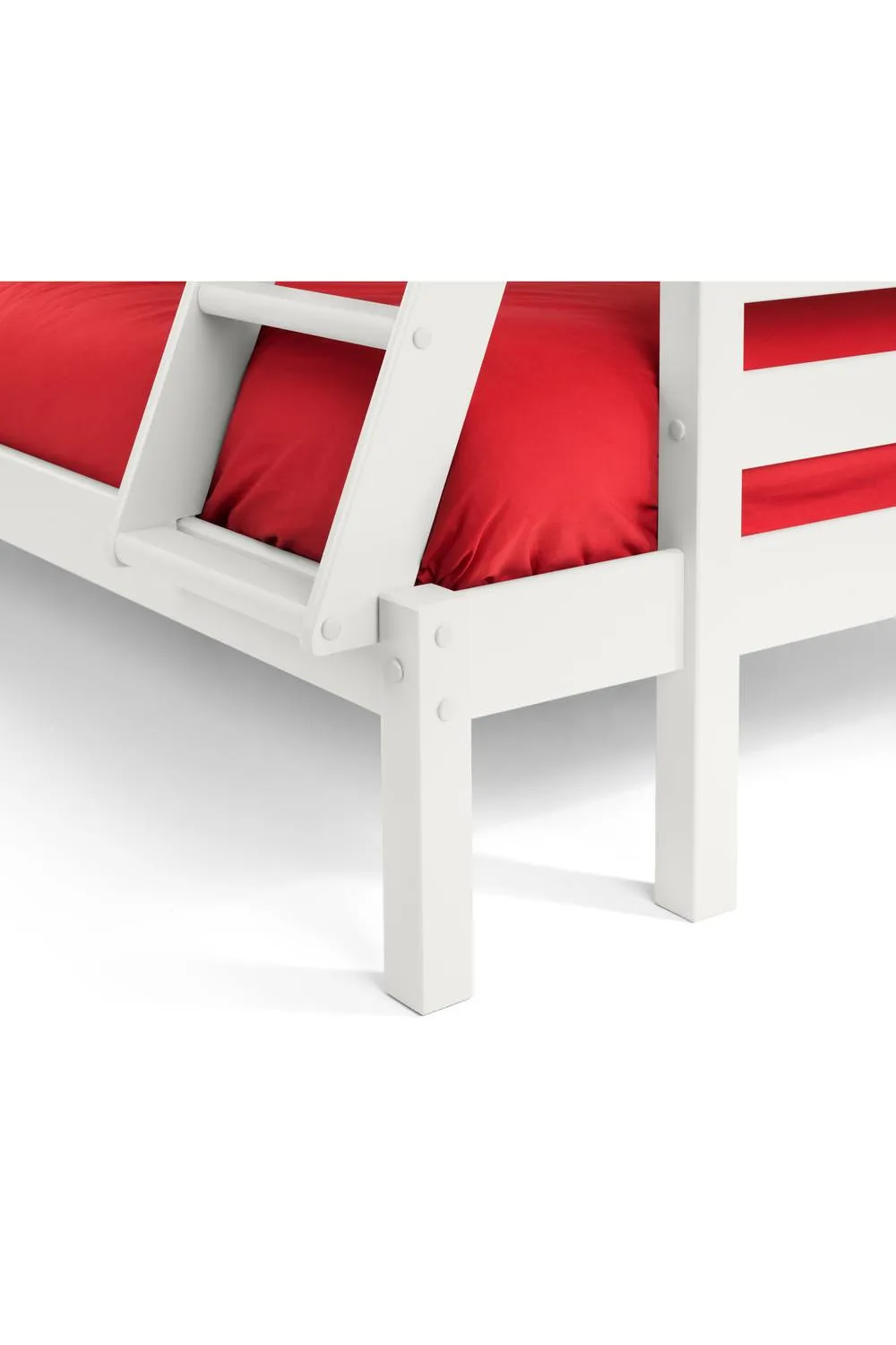 Julian Bowen Merlin Triple Sleeper Bunk Bed in White 6