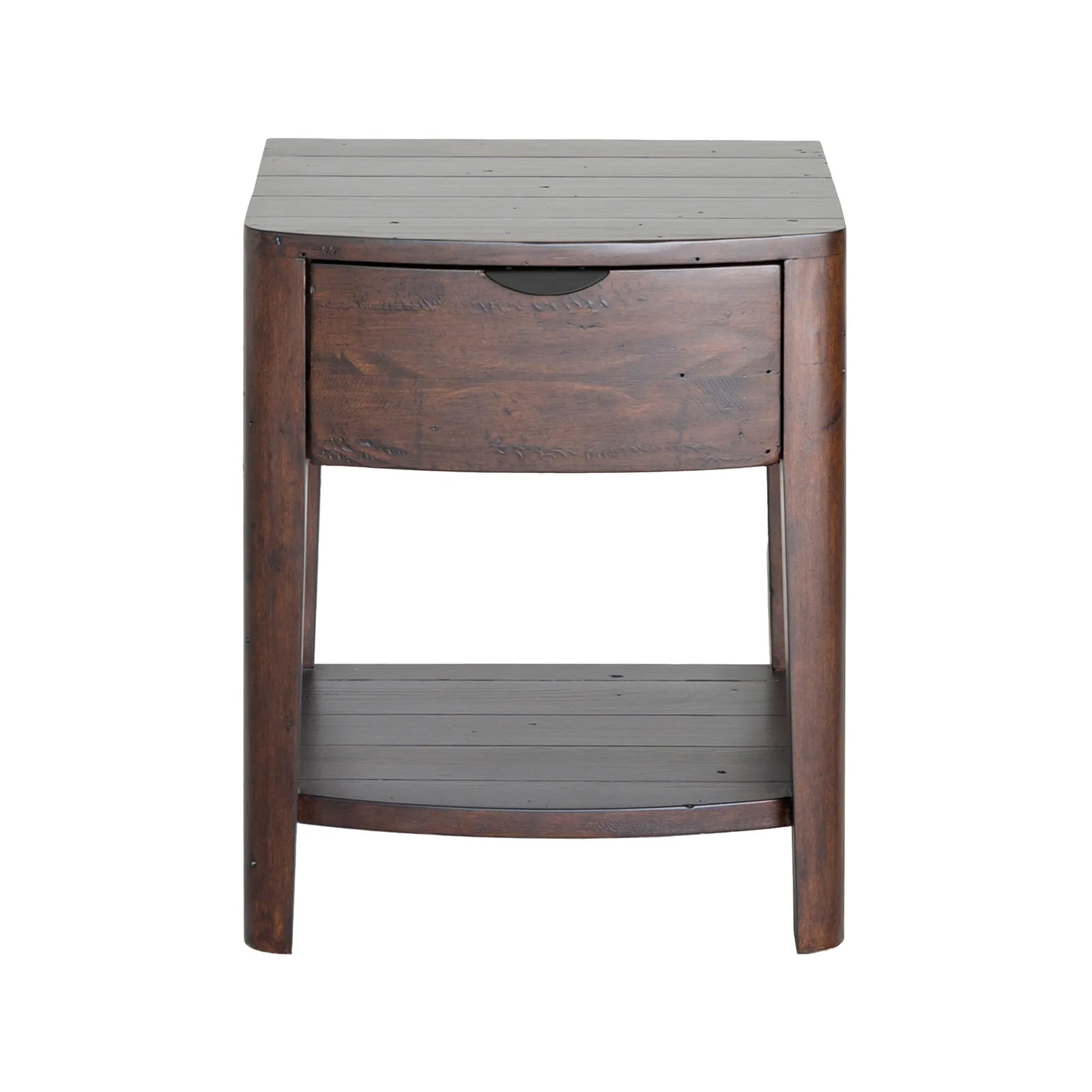 Zermatt 1 Drawer Bedside Table, Pine Wood | Barker & Stonehouse 3