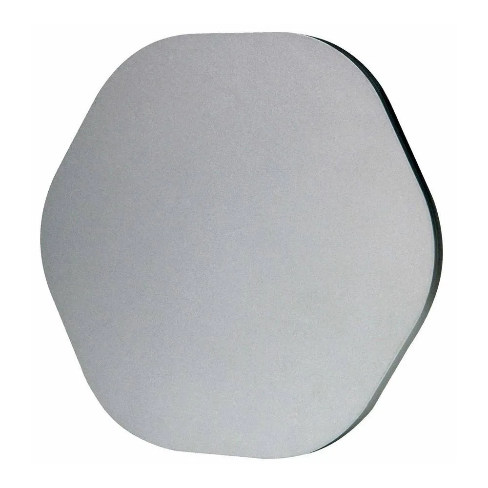 Netlighting Fusion Wall Light 19.2cm Hexagonal 12W LED 3000K 1080lm Silver Paint