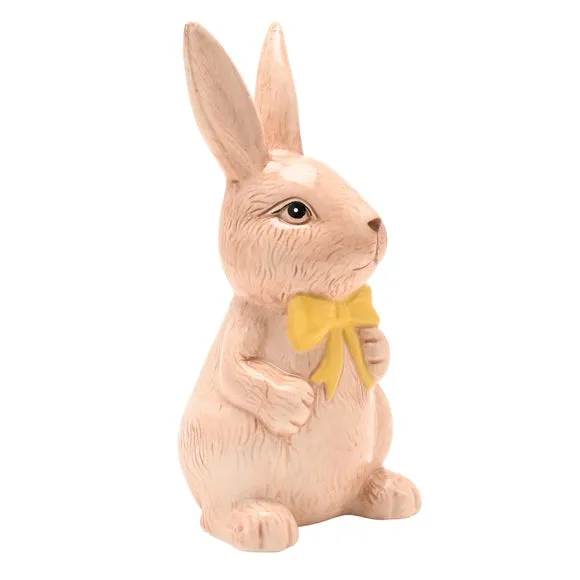 Eggstraordinary Gift Co. Bunny Ornament with Yellow Bow 3