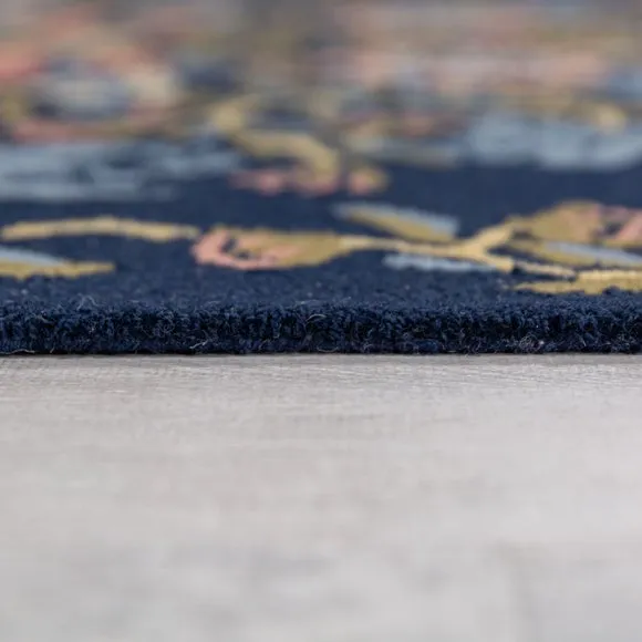 William Morris At Home Strawberry Thief Wool Rug 4
