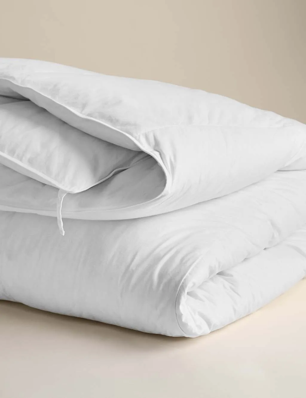 M&S Duck Feather & Down 15 Tog Duvet White