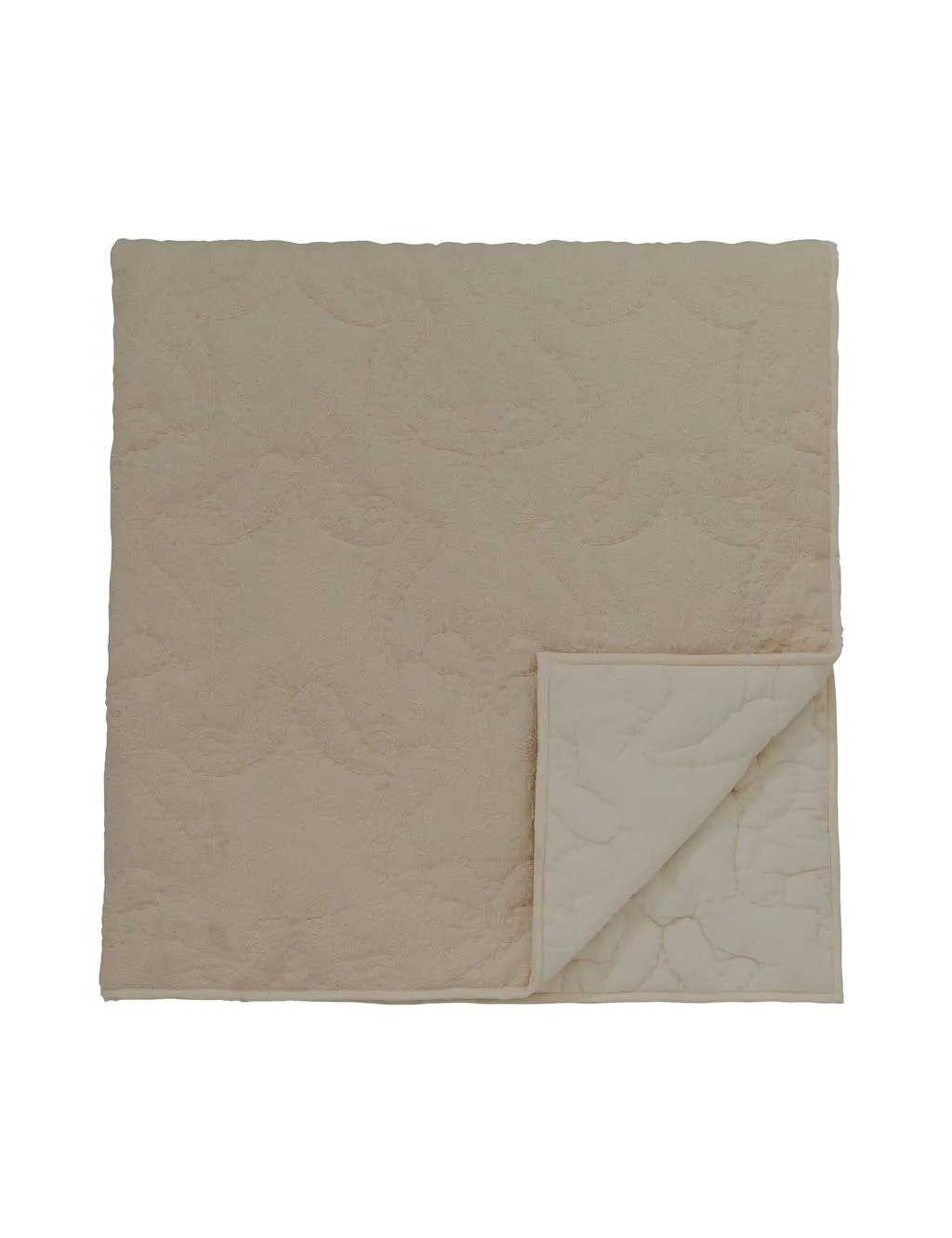Bedeck of Belfast Pure Cotton Avero Throw Sand