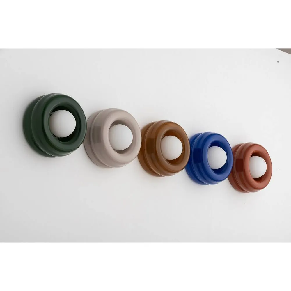 Netlighting Tevo Wall Lamp Bottle Green Opal Matte G9 6