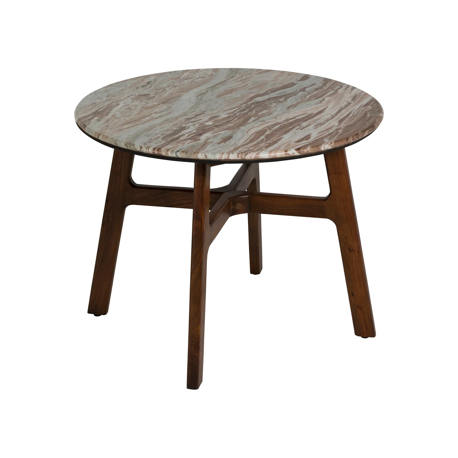 Cresta Dining Table 100X100X76Cm, Round, White Wood | Barker & Stonehouse 3