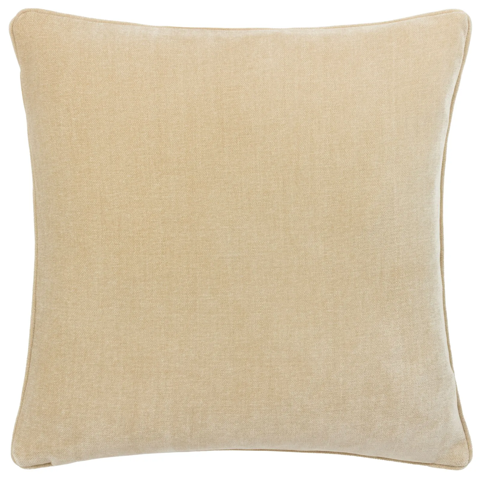 Yard Heavy Chenille Woven Piped Cushion in Natural 2