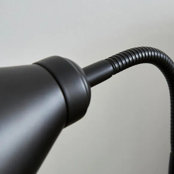 Newton Industrial Goose Neck Adjustable Table Lamp 3