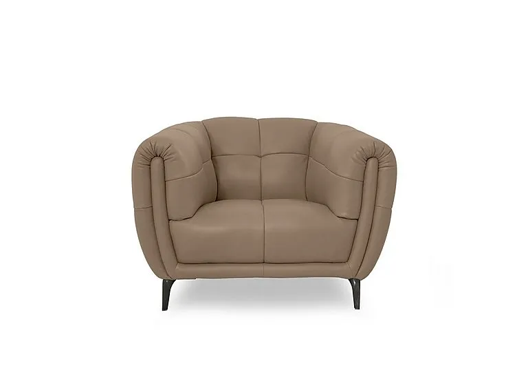 Sienna NC Leather Chair - Montana Barley