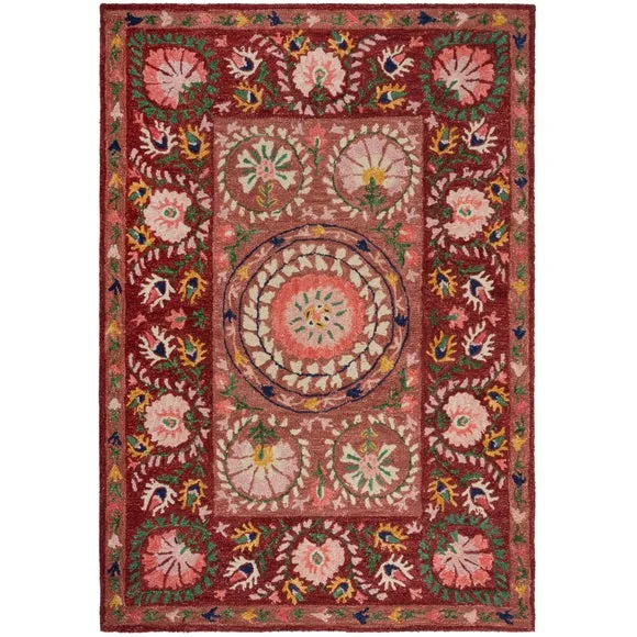 Hani Floral Wool Rug 5