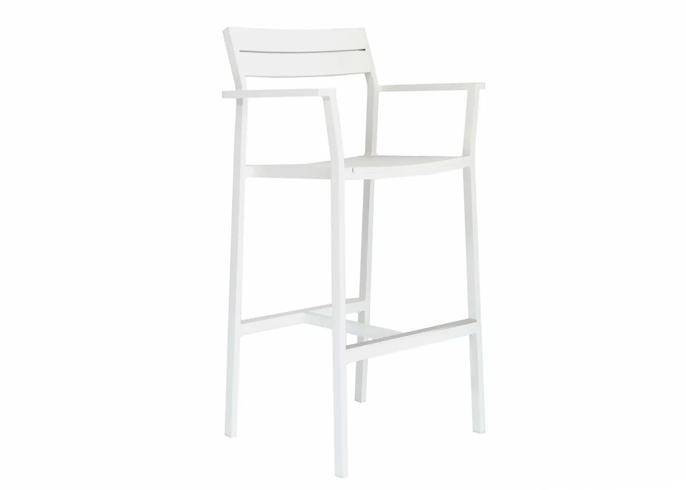 Case Eos Garden Counter Stool White