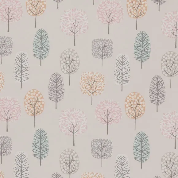 Sweet Trees Pink Blackout Roller Blind 2