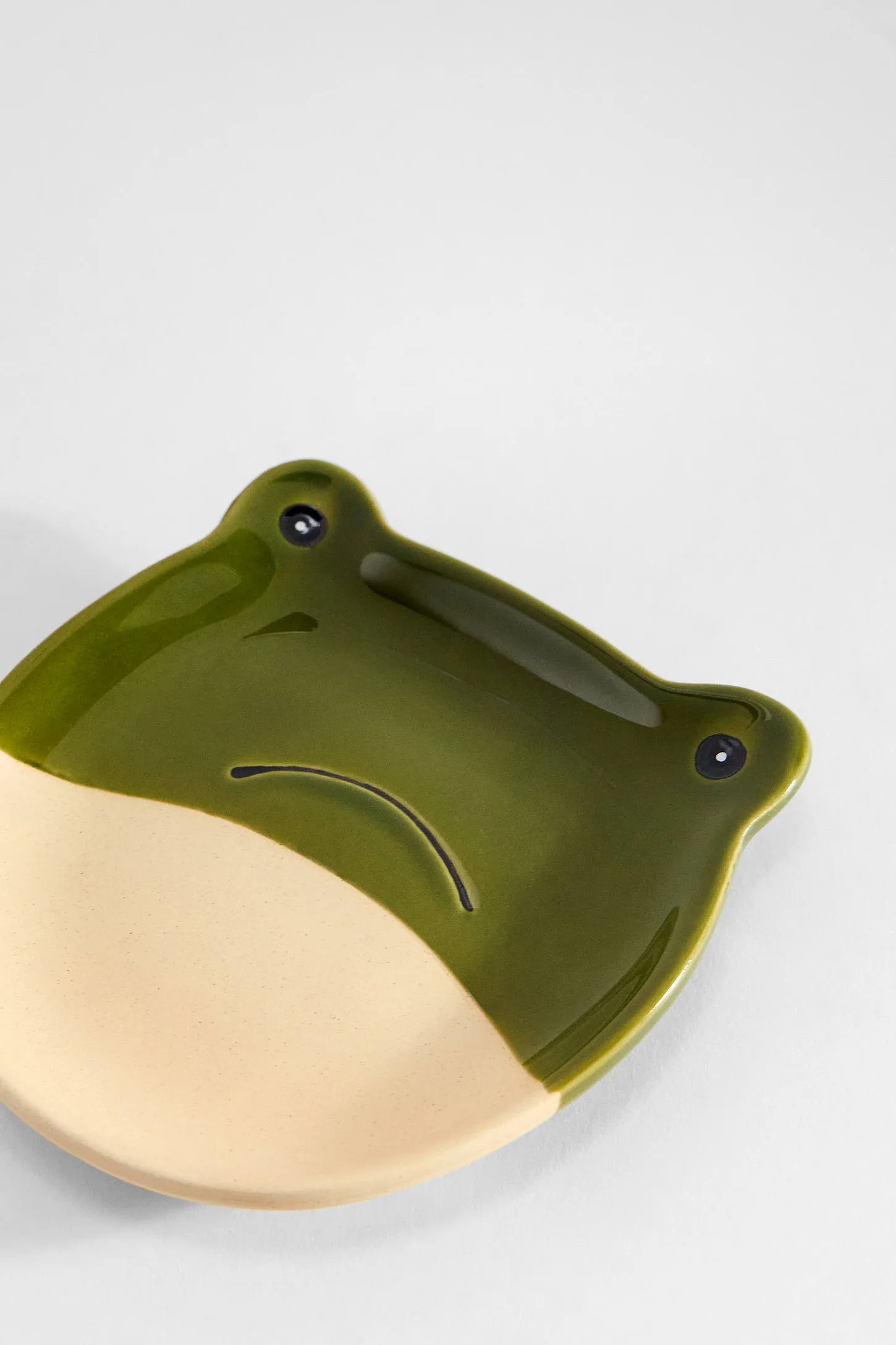 Grumpy Frog Soap Dish - Green ALL 4