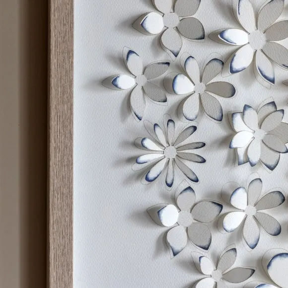 Cedar and Sage Floral Detail Framed Wall Art 2