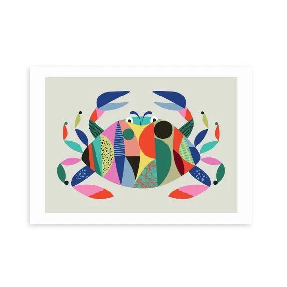 East End Prints Crab Print 2