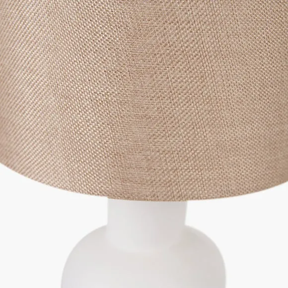 Aaliyah Curved Bottle Ceramic Table Lamp 4