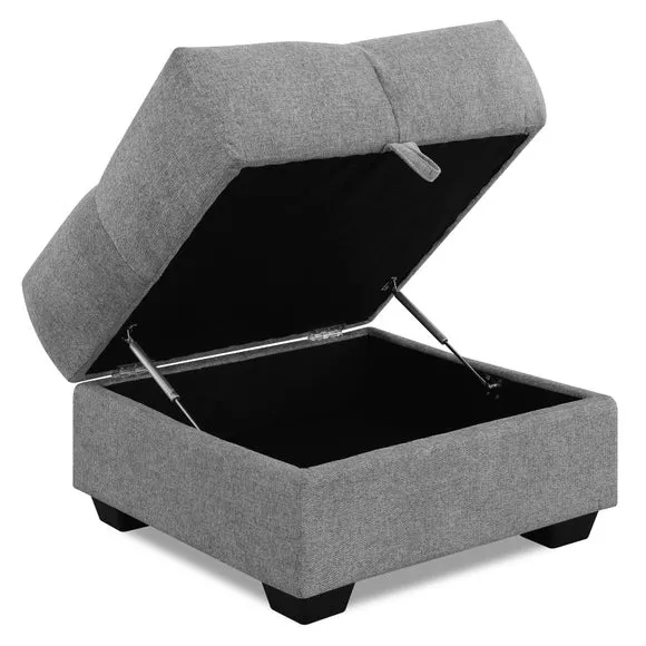 Margo Chenille Storage Ottoman 4
