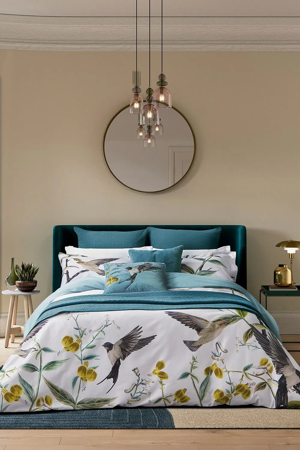 Ted Baker 'Matellase' Cotton Pillowsham in Blue 3
