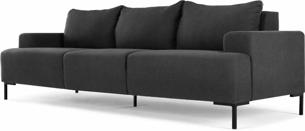Oskar 3 Seater Sofa, Sterling Grey