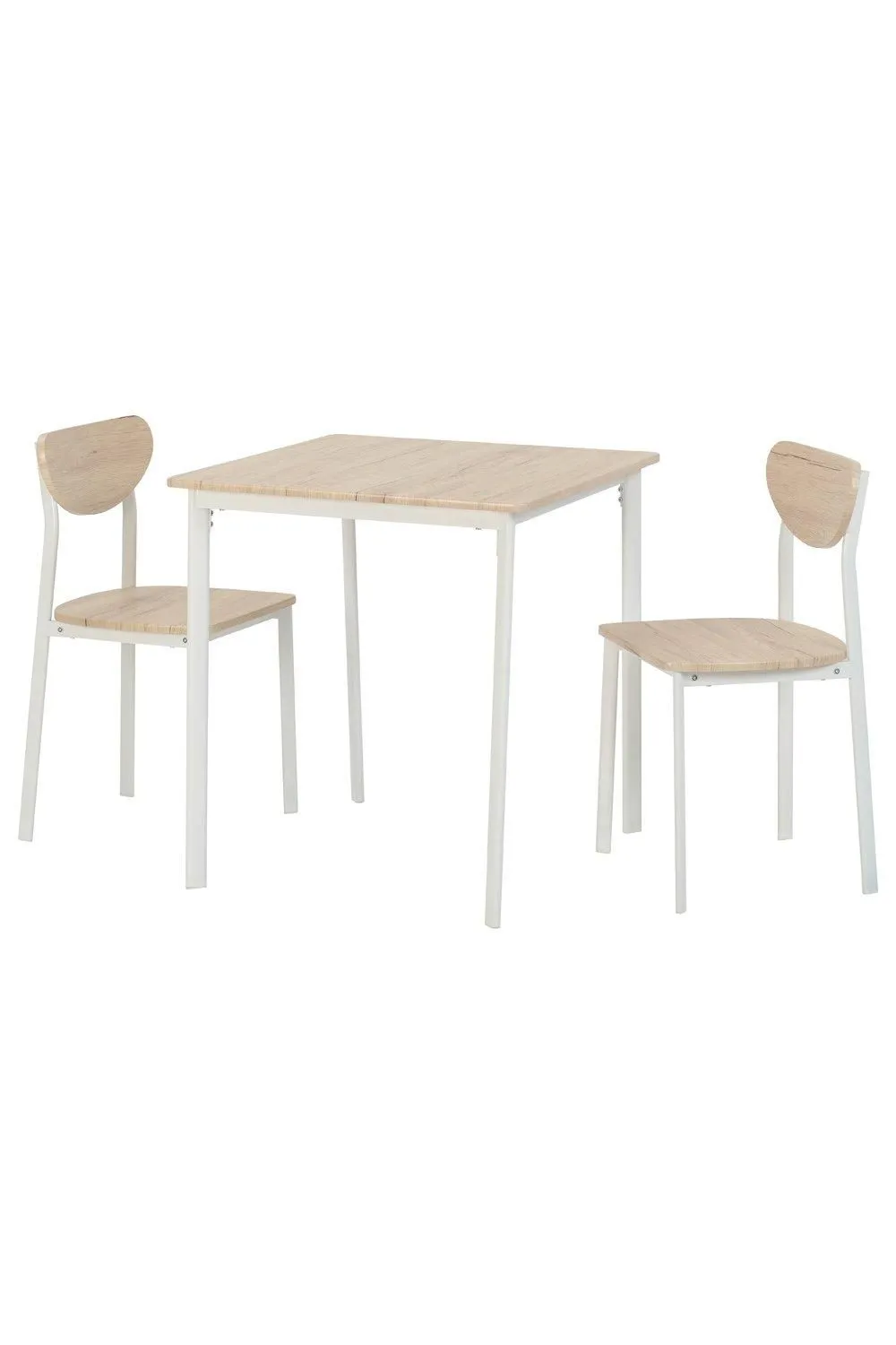 Seconique Riley Small Dining Set in White 5