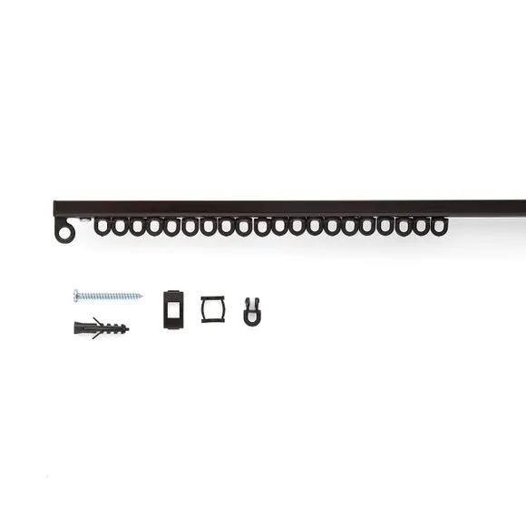 Swish Discreet Ceiling Aluminium Ripple Track 4